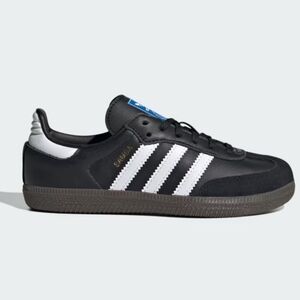 Adidas Samba OG Kids Shoes Black & White Low Top Size:2